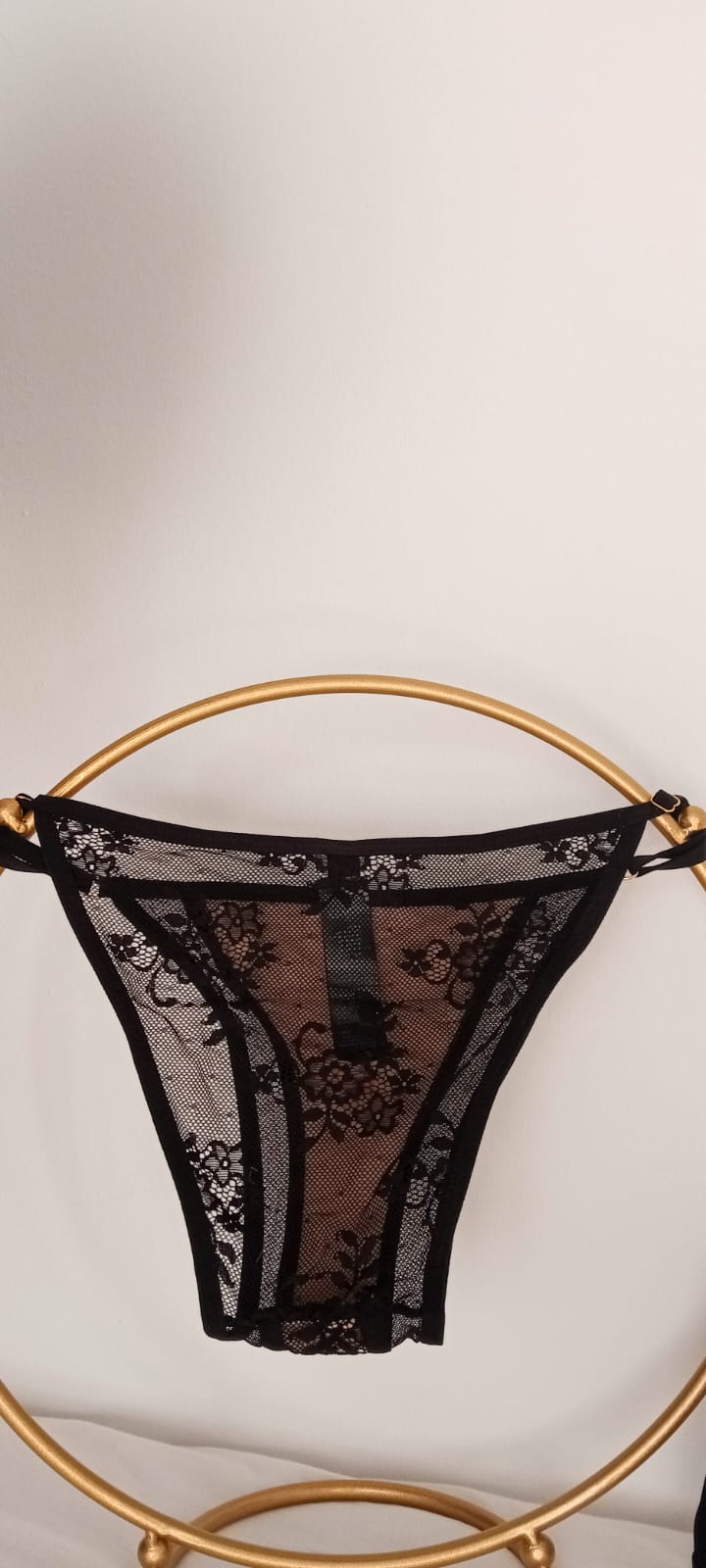 Gisela Sujetador triangular Negro