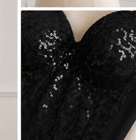 Translation missing: es.Gisela Bustier Negro
