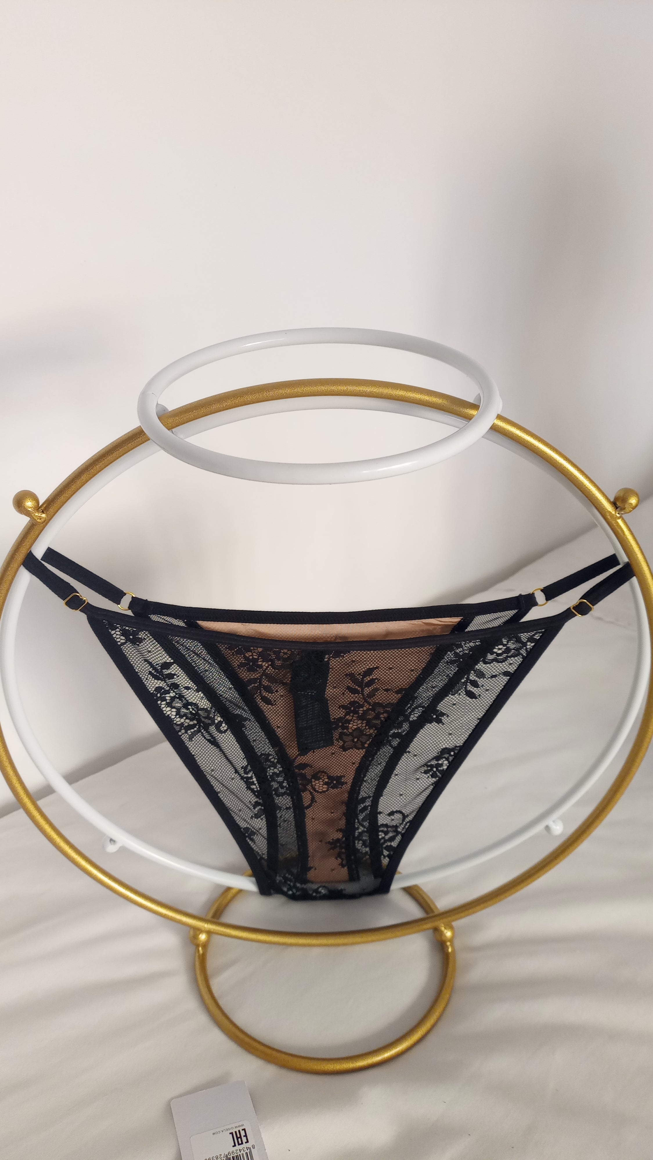 Gisela Sujetador triangular Negro