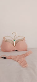 Gisela Sujetador push up Rosa claro