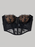 Gisela Bustier desmontable Negro