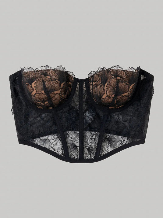 Translation missing: es.Gisela Bustier desmontable Negro